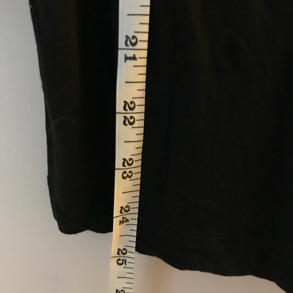 Black with Aztec pattern peasant top Old Navy - Picture 5 of 5